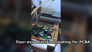 HP-740 Conformal Coating Machine  with Rotating U-Axis ±180°