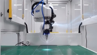 HP-MR50 Vision-Guided Robotic Dispensing Machine |5-axis motion|CCD panoramic vision
