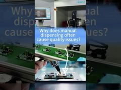 Why Is Manual Glue Dispensing Inconsistent? | Vision-Guided Dispensing Machine | Haipai HP-M50